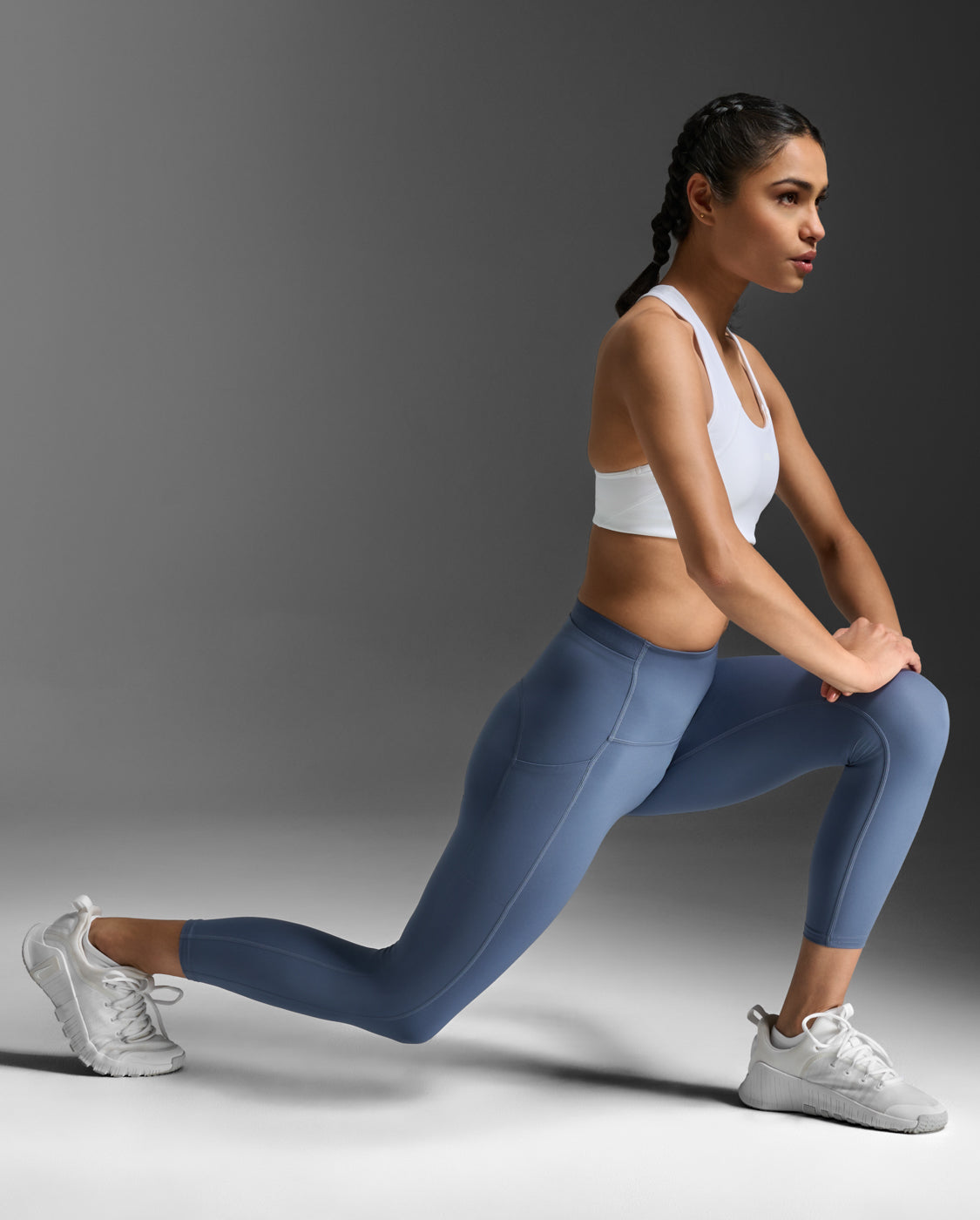 2xu-form-stash-hi-rise-7-8-tights-damen-indigo-kompression image 6