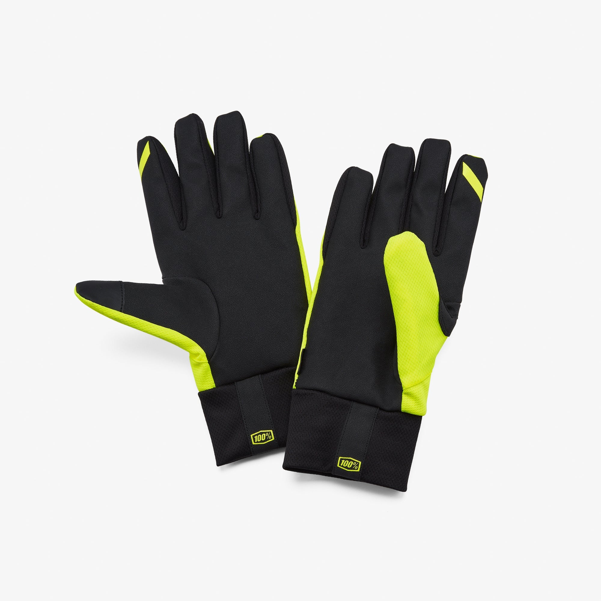 100-hydromatic-handschuhe-fluo-yellow-wasserdicht image 2