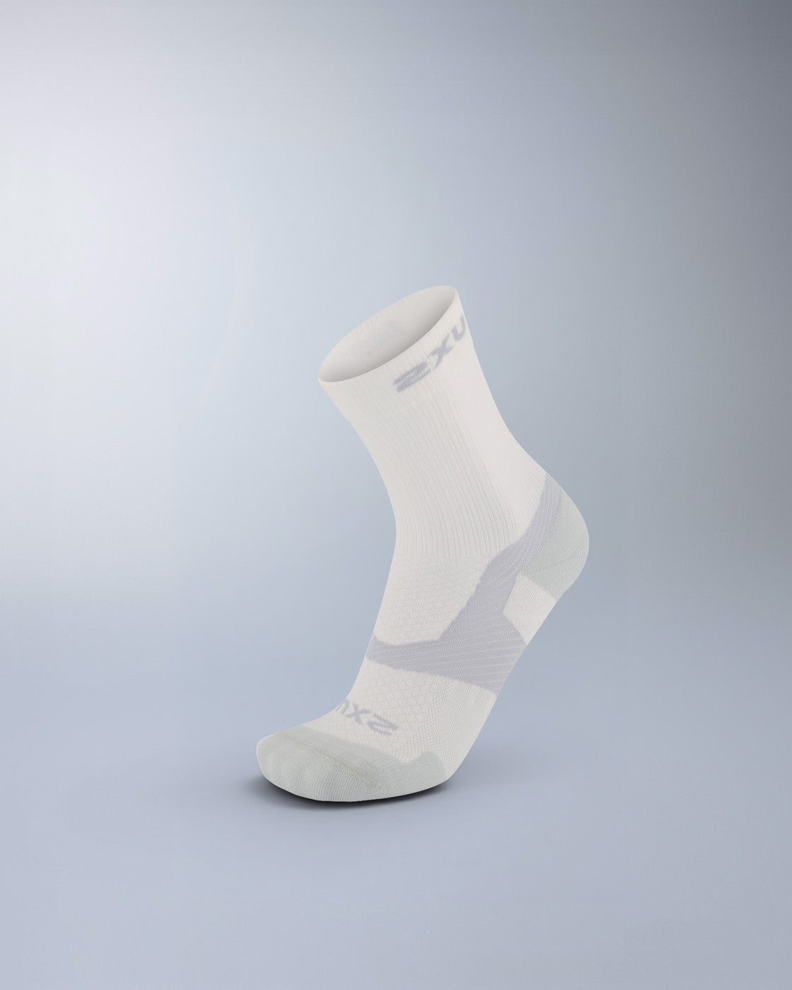 2xu-vectr-merino-crew-laufsocken-chalk-m-light image 1