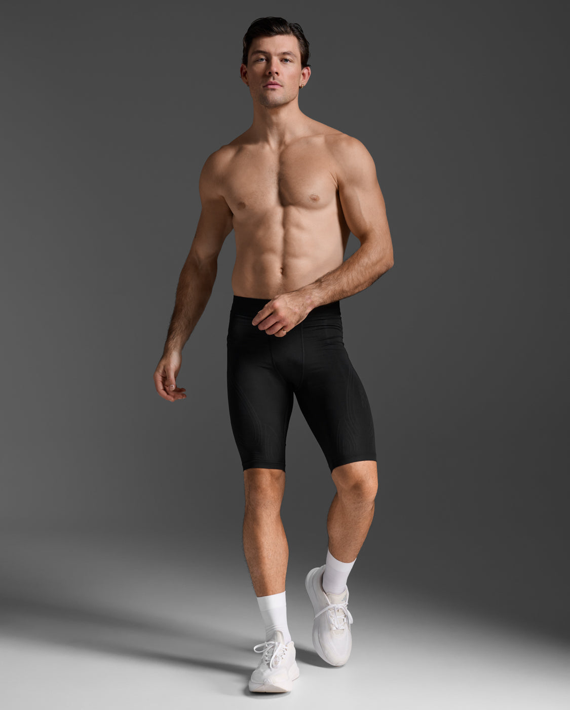 2xu-force-compression-shorts-herren-black-nero image 5