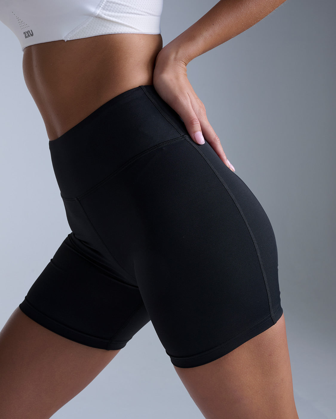 2xu-core-hi-rise-5-inch-compression-shorts-black image 5