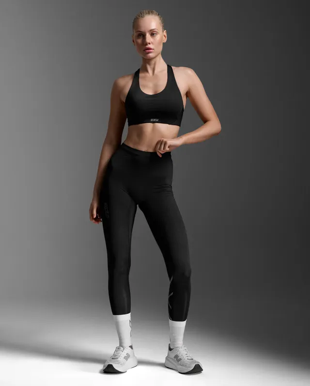 2xu-light-speed-react-kompressionstights-schwarz-damen image 1