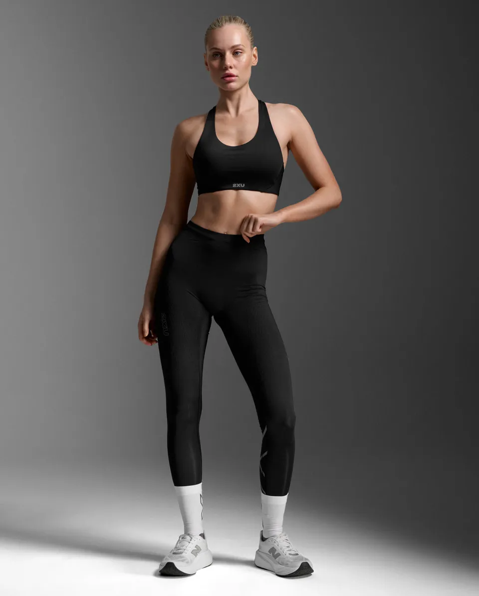 2xu-light-speed-react-kompressionstights-schwarz-damen image 1
