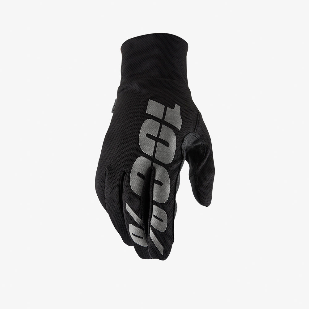100-hydromatic-fahrradhandschuhe-schwarz-wasserdicht image 1