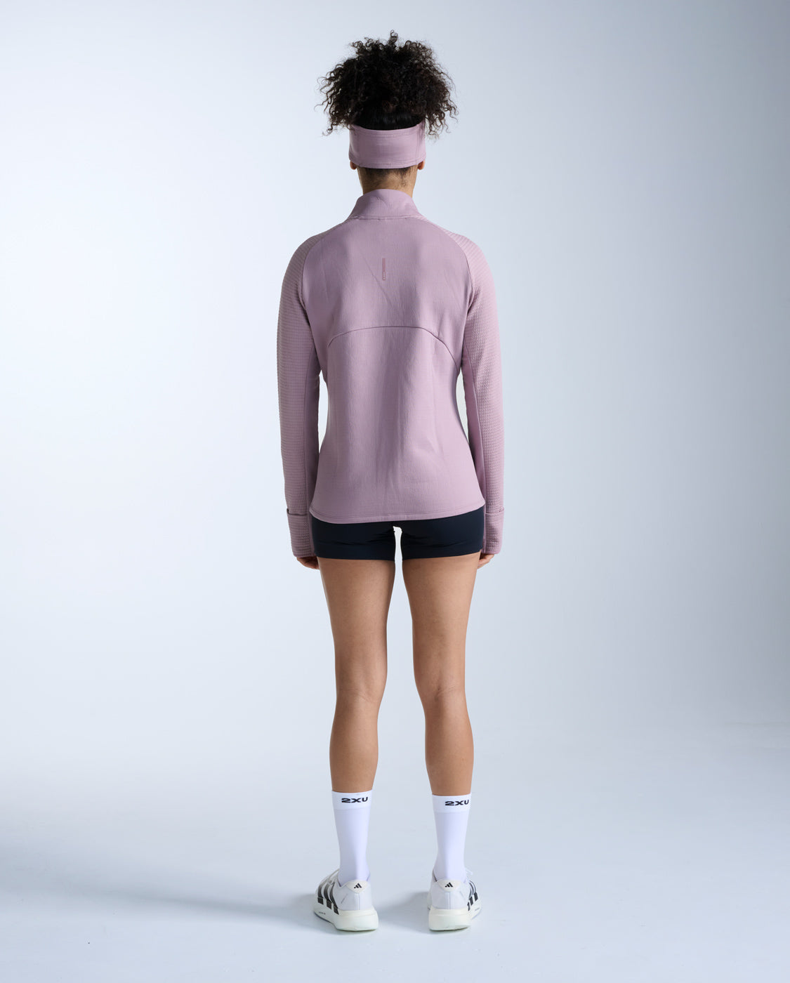 2xu-ignition-haptic-1-4-zip-laufshirt-damen-musk image 8