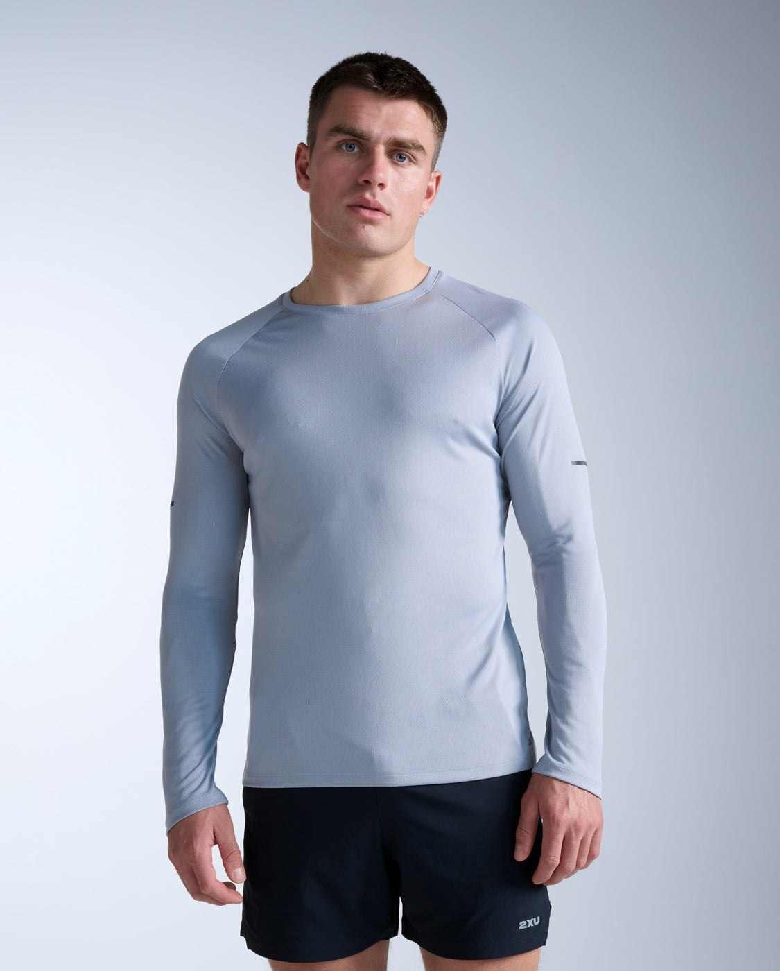 2xu-aero-long-sleeve-laufshirt-weathervane-herren image 1