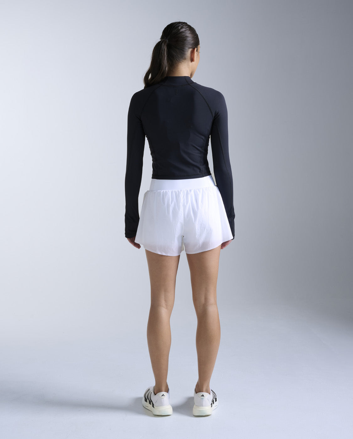 2xu-form-soft-touch-1-2-zip-langarmtop-schwarz-damen image 3