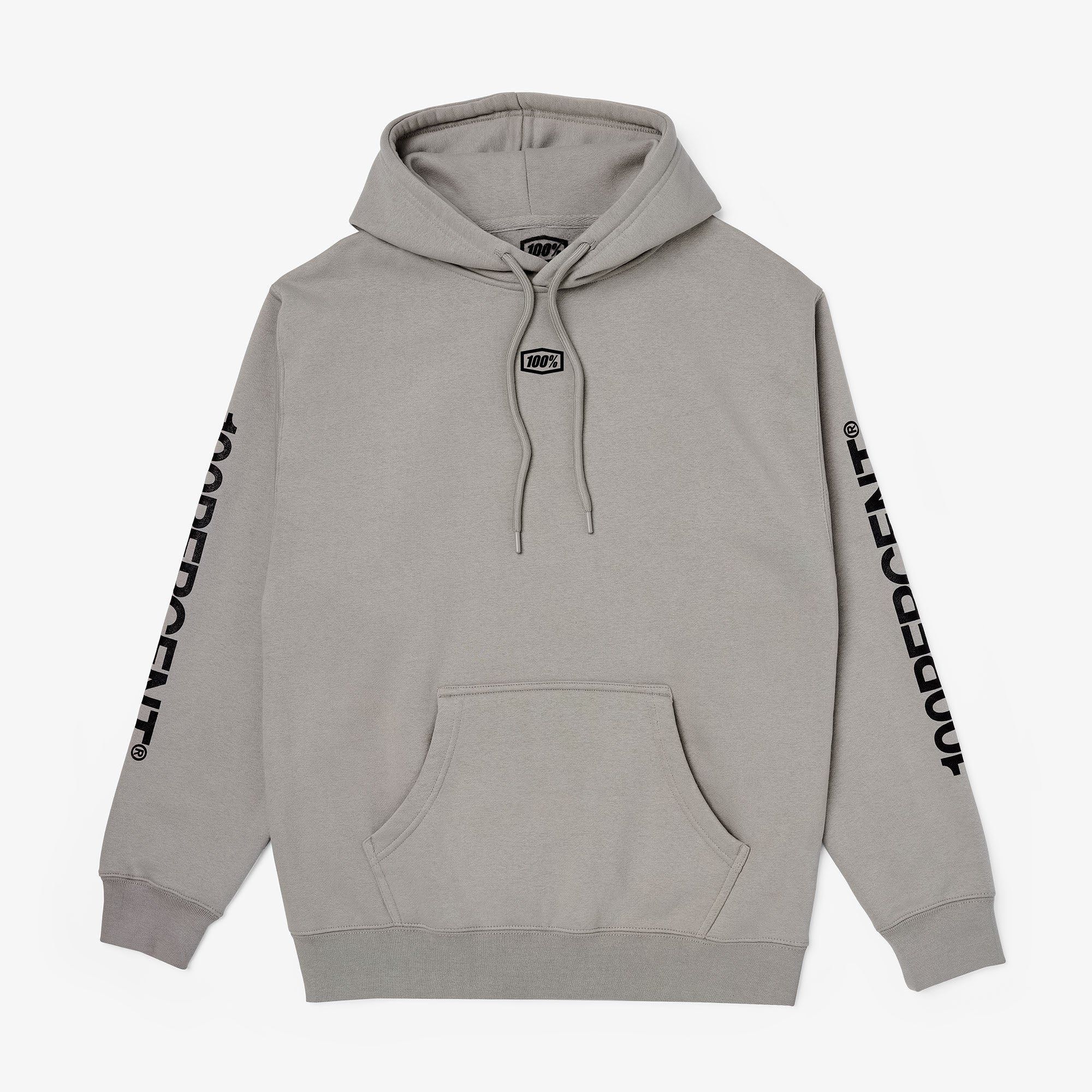 100-roots-pullover-hoodie-fleece-stone-unisex image 1