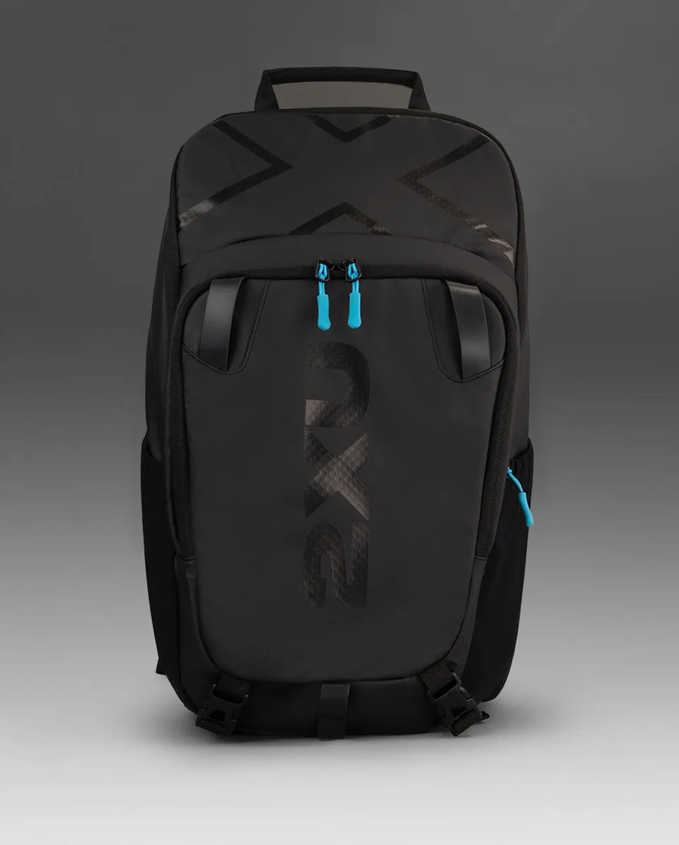 2xu-swim-race-commute-rucksack-black-aloha-unisex image 1