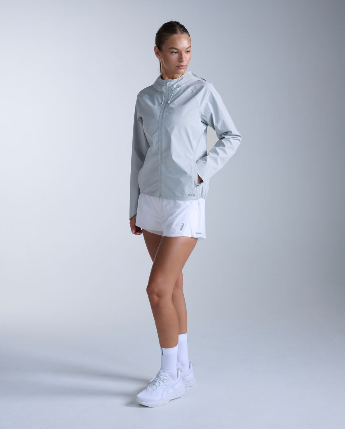 2xu-ignition-shield-laufjacke-harbor-mist-damen-wasserdicht image 7