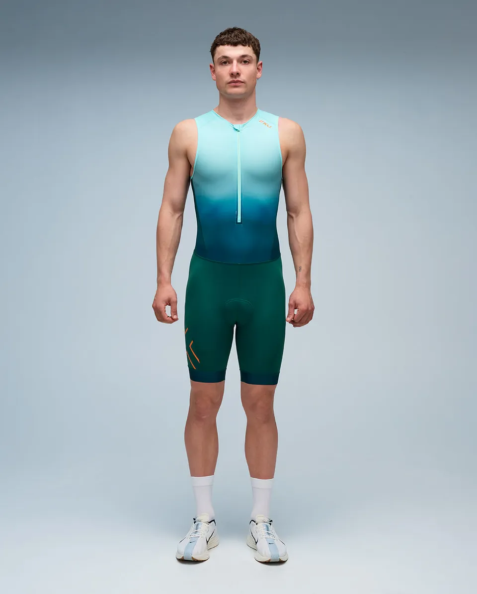 2xu-core-trisuit-triathlonanzug-beach-glass-herren-rmellos image 1