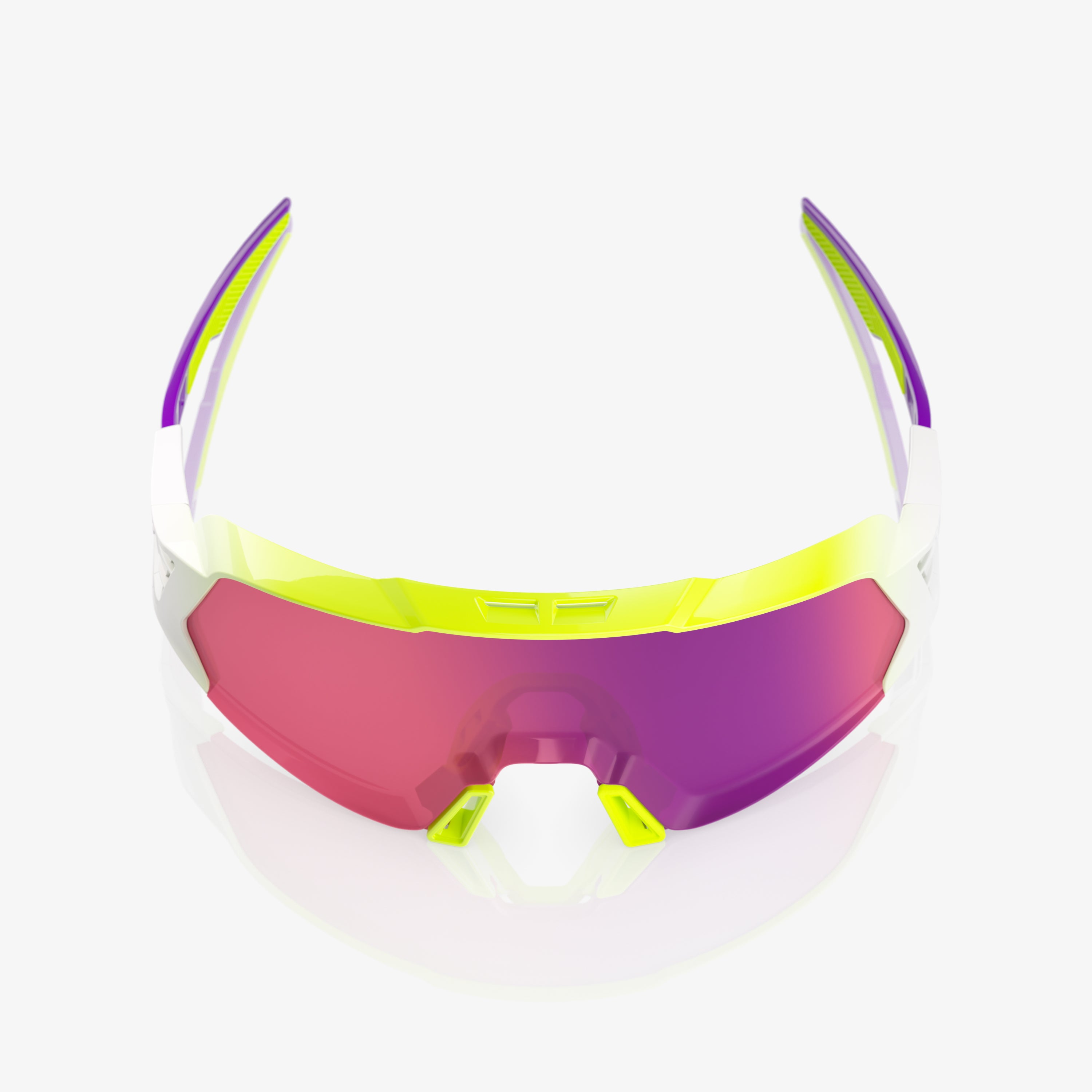 100-korbin-x-sonnenbrille-polished-flo-yellow-purple-mirror image 4