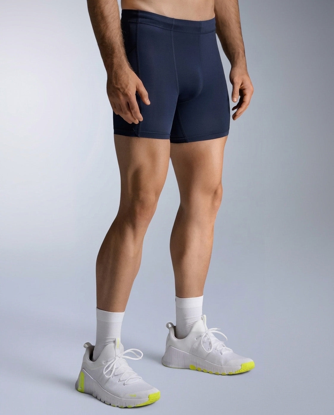 2xu-core-compression-1-2-shorts-herren-navy-pwx image 2