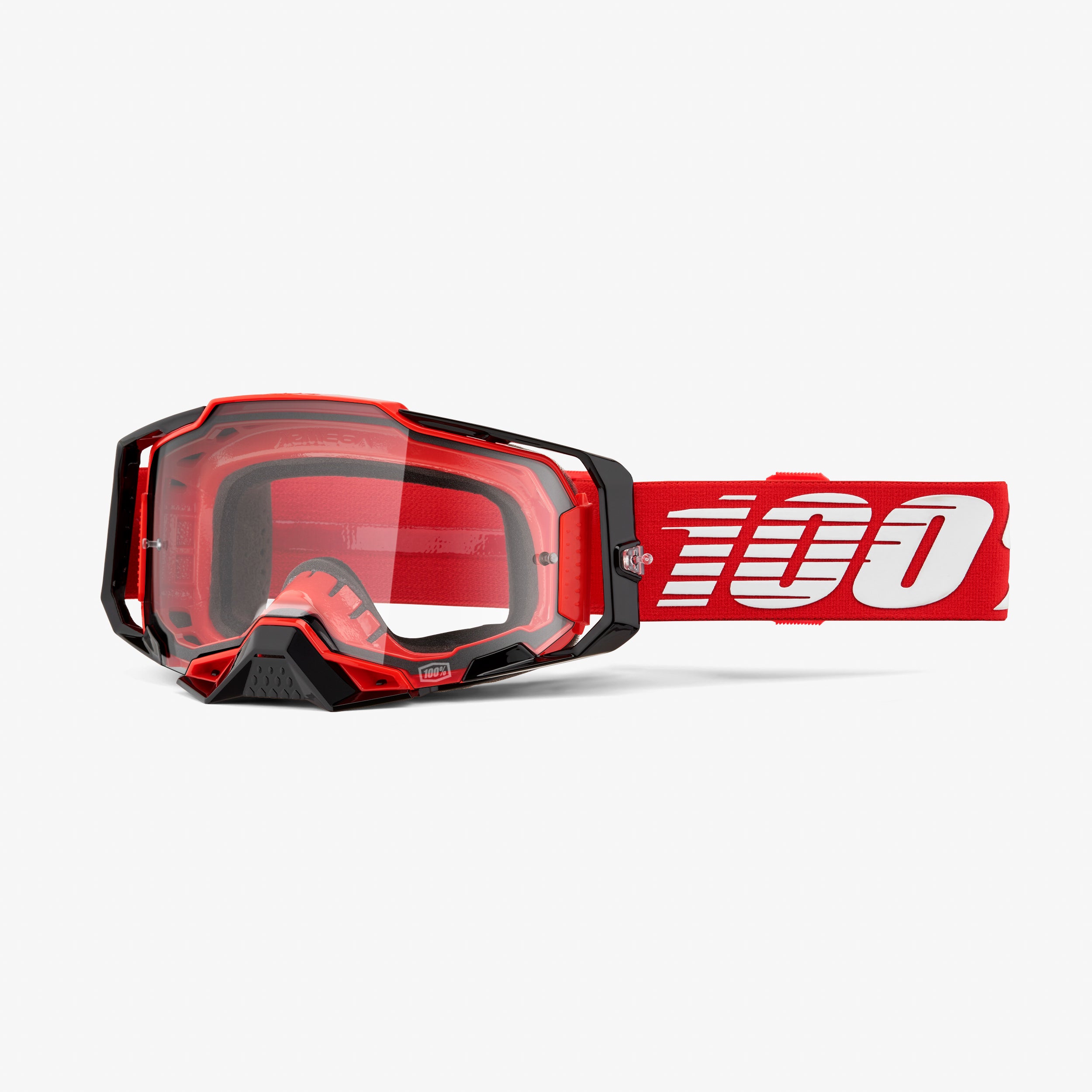 100-armega-mx-brille-rot-mit-clear-und-mirror-red-scheibe image 2