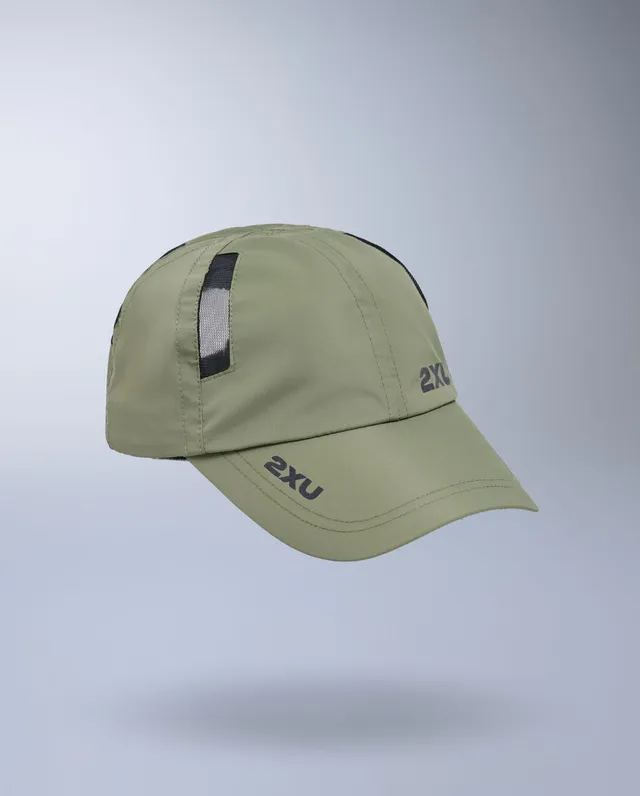 2xu-aero-run-cap-unisex-alpine-black image 1
