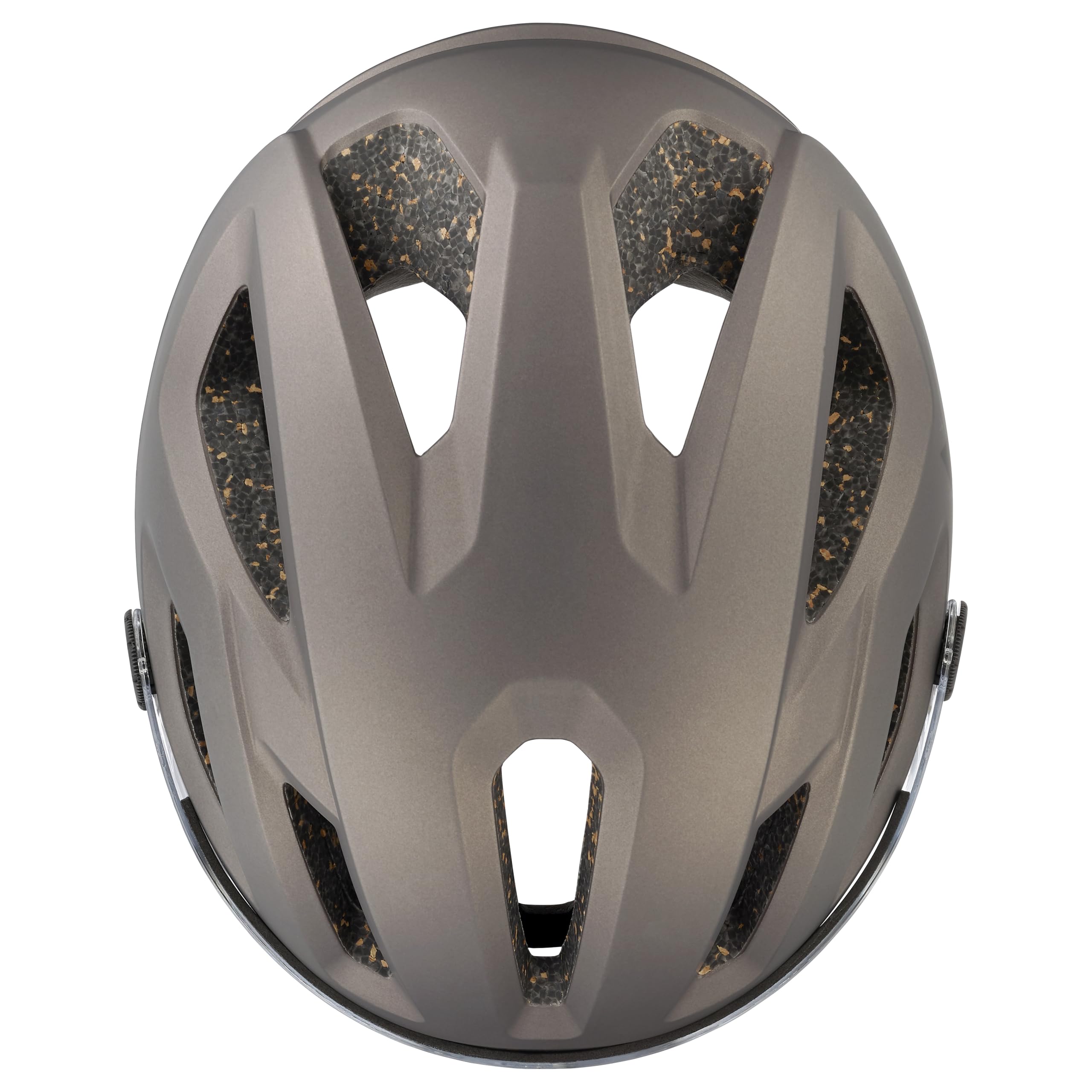 boll-react-visor-fahrradhelm-braun-s-mit-visier image 2