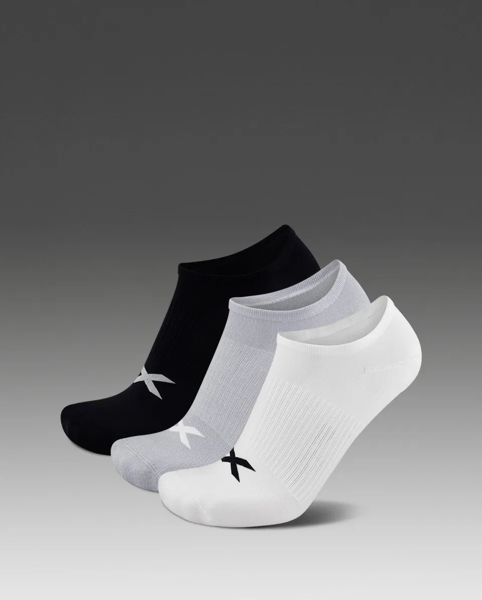 2xu-24-7-invisible-socken-3er-pack-rutschfest image 1