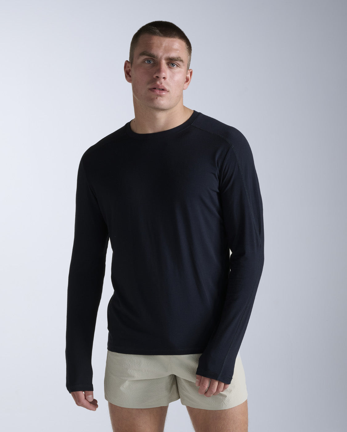 2xu-ignition-wool-long-sleeve-herren-black-black image 1