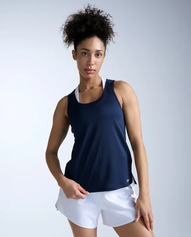 2xu-aero-singlet-lauftop-midnight-damen-atmungsaktiv image 1