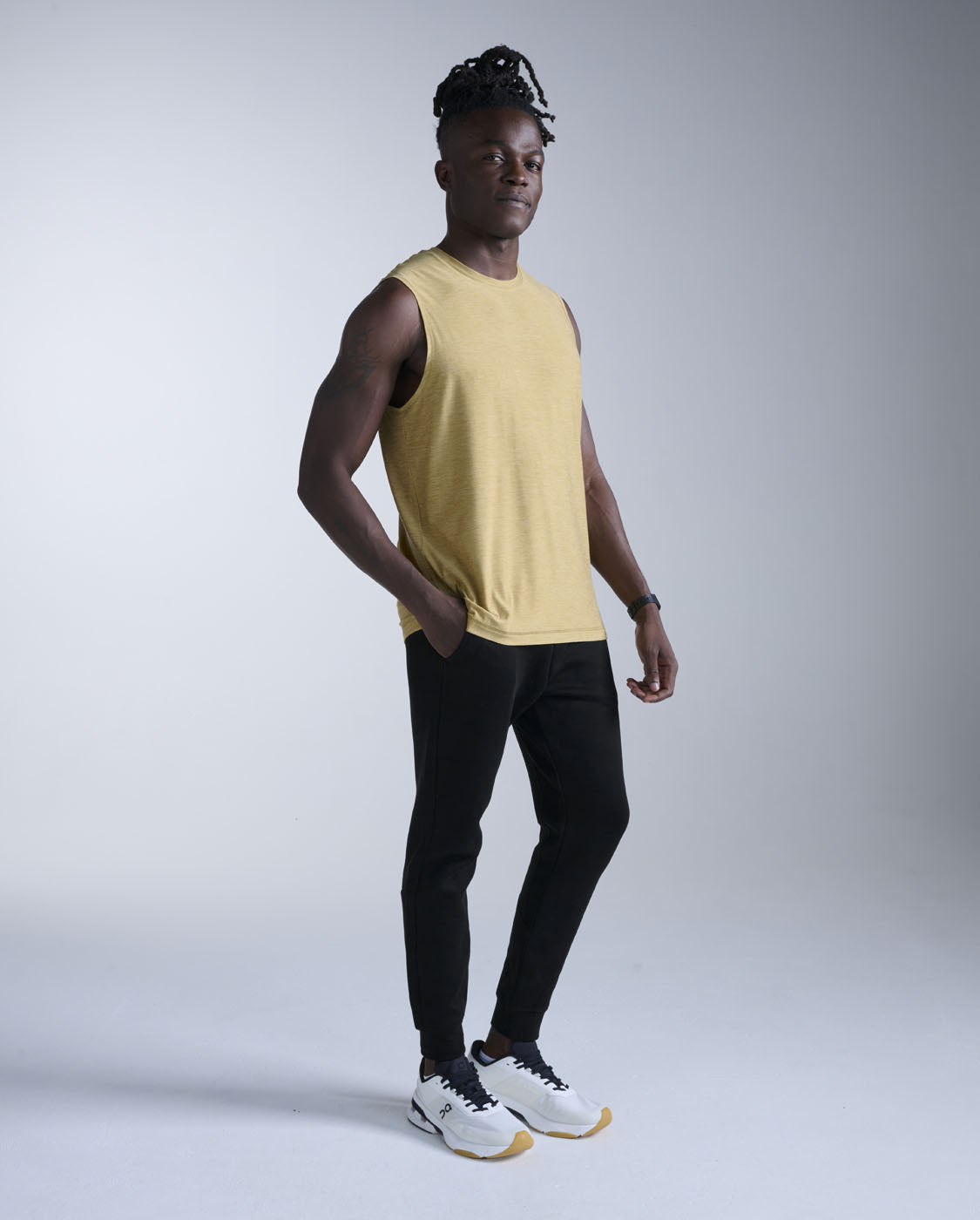 2xu-signature-tank-tanktop-herren-khaki-khaki image 6