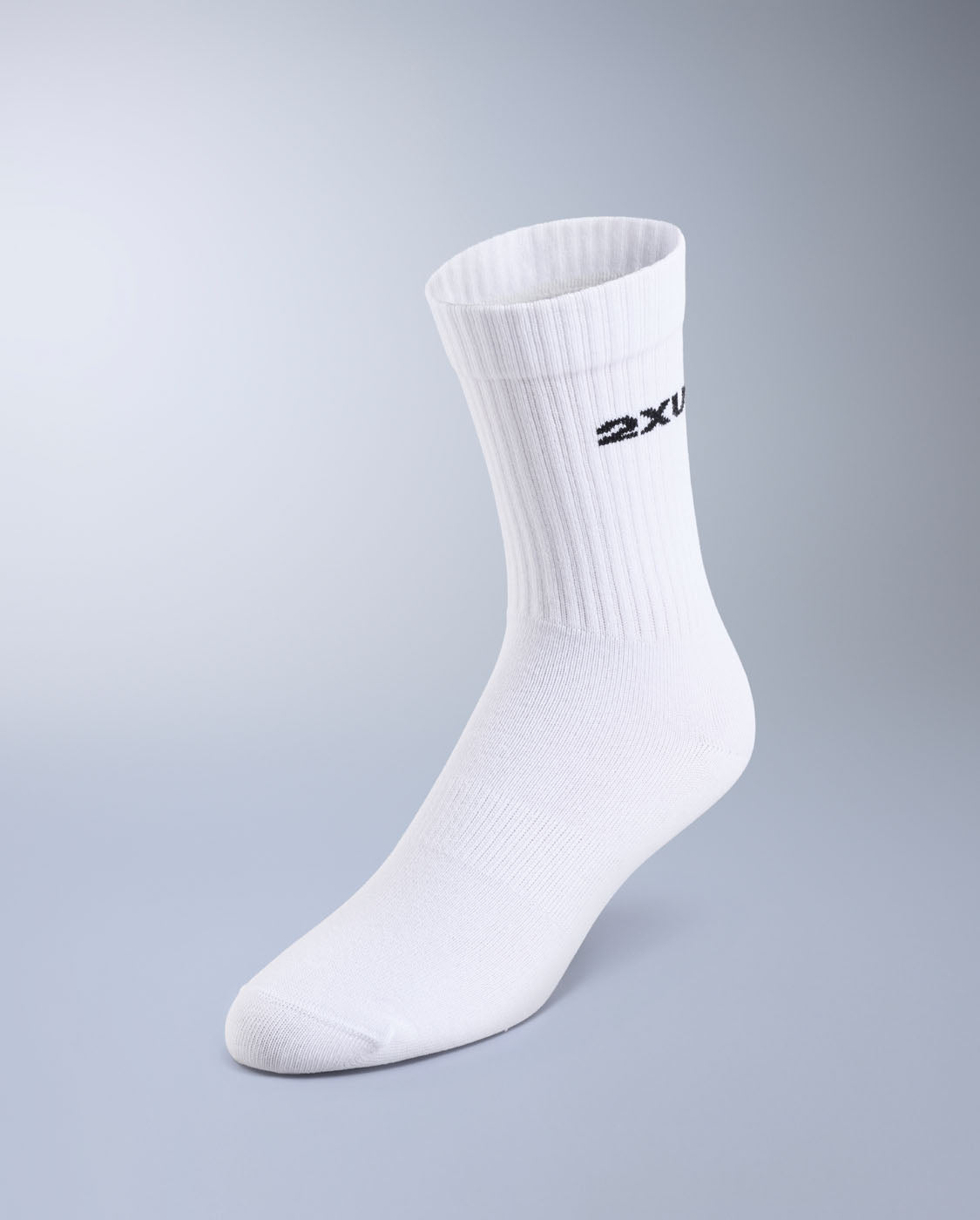 2xu-24-7-cotton-crew-socks-3er-pack-sportsocken-wei-baumwolle image 3