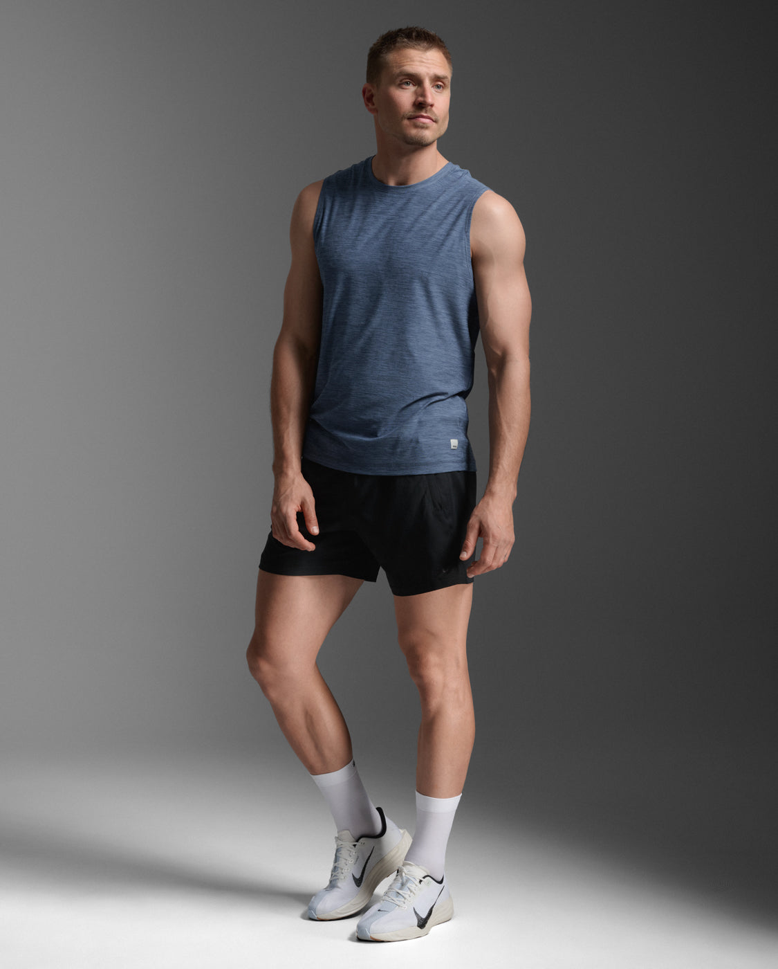 2xu-signature-tank-top-herren-indigo image 2