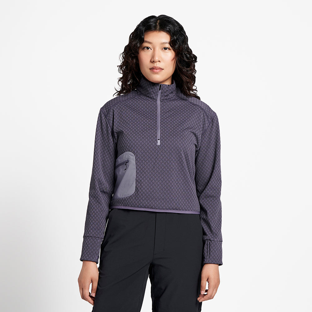 ciele-w-vlvhalfzip-astronautic-damen-laufpullover-fleece image 2