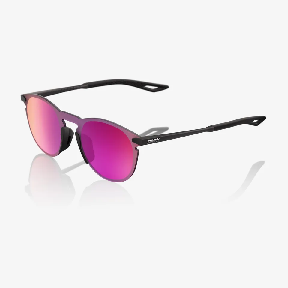 100-legere-round-sonnenbrille-soft-tact-black-purple-mirror image 1
