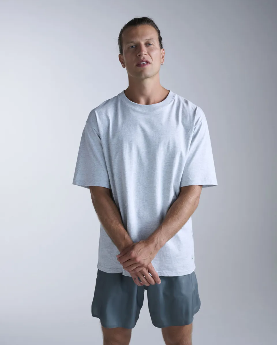 2xu-ez-oversized-organic-cotton-tee-grey-bio-baumwolle image 1