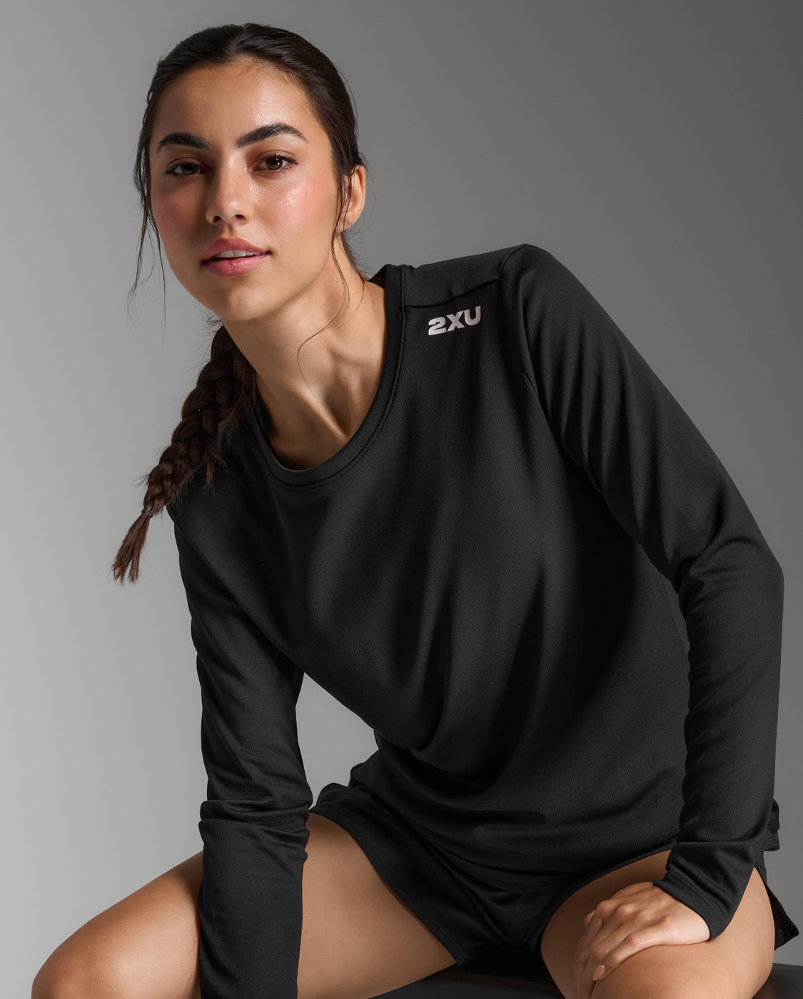 2xu-motion-aspire-long-sleeve-langarmshirt-schwarz image 5