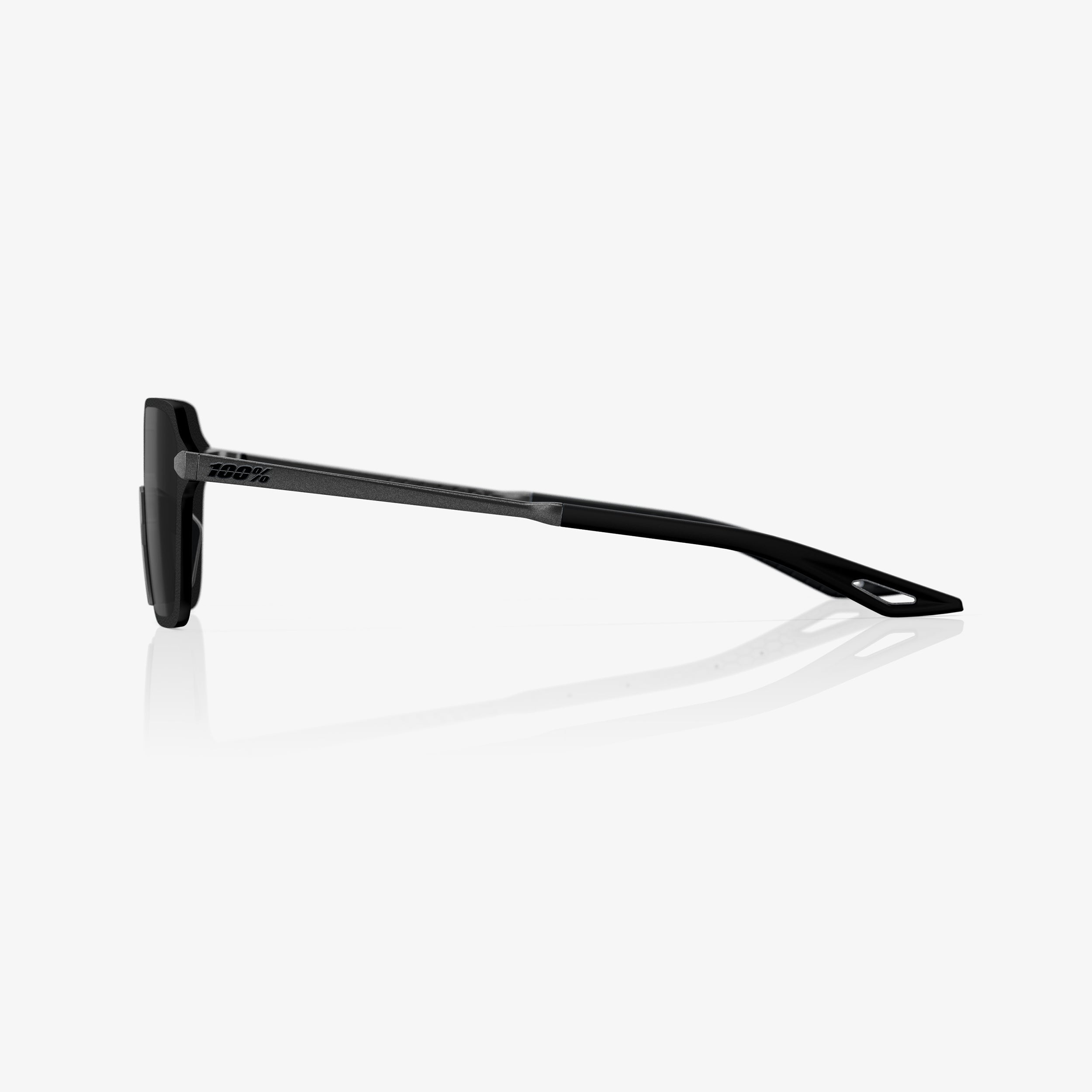 100-legere-trap-sonnenbrille-matte-gunmetal-mirror image 3