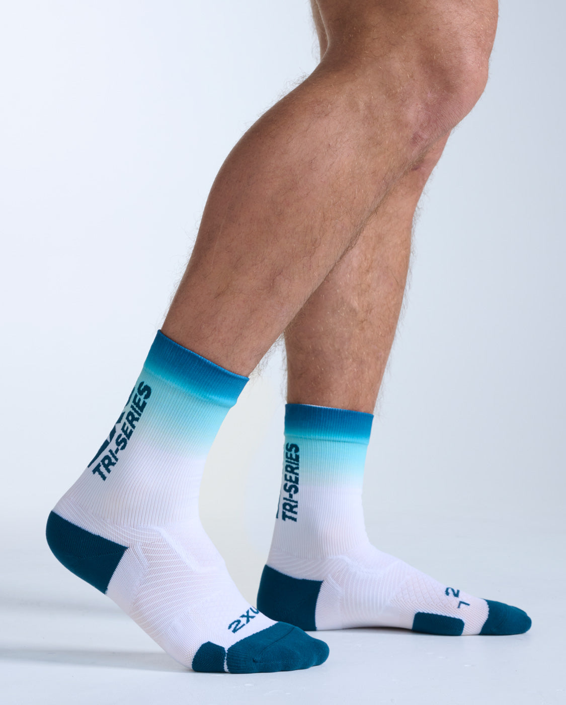 2xu-vectr-light-cushion-crew-socken-jelly-mint image 3