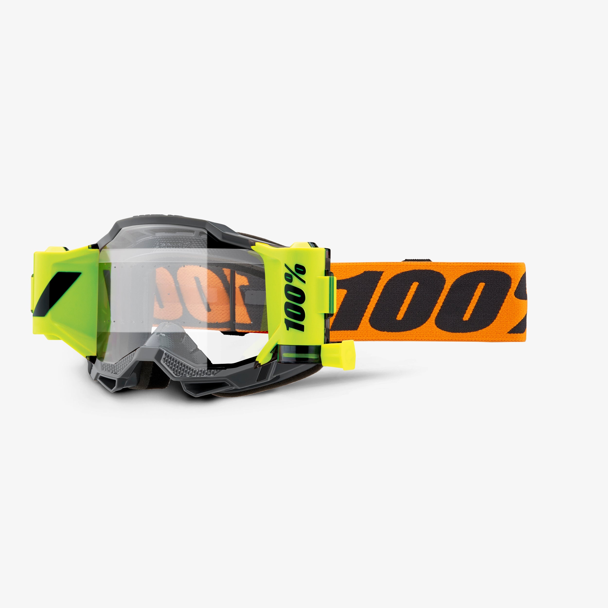 100-accuri-2-forecast-goggle-orange-clear-motocross-brille image 1