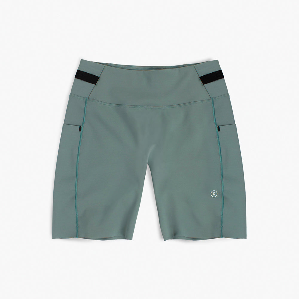 ciele-w-fsttight-short-7-laufshorts-damen-silver-pine image 1