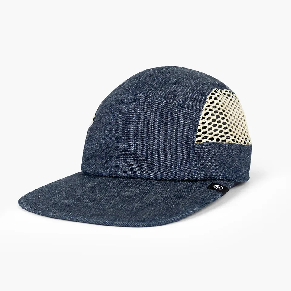ciele-gocap-long-brim-denim-laufcap-indigo-m-l image 1