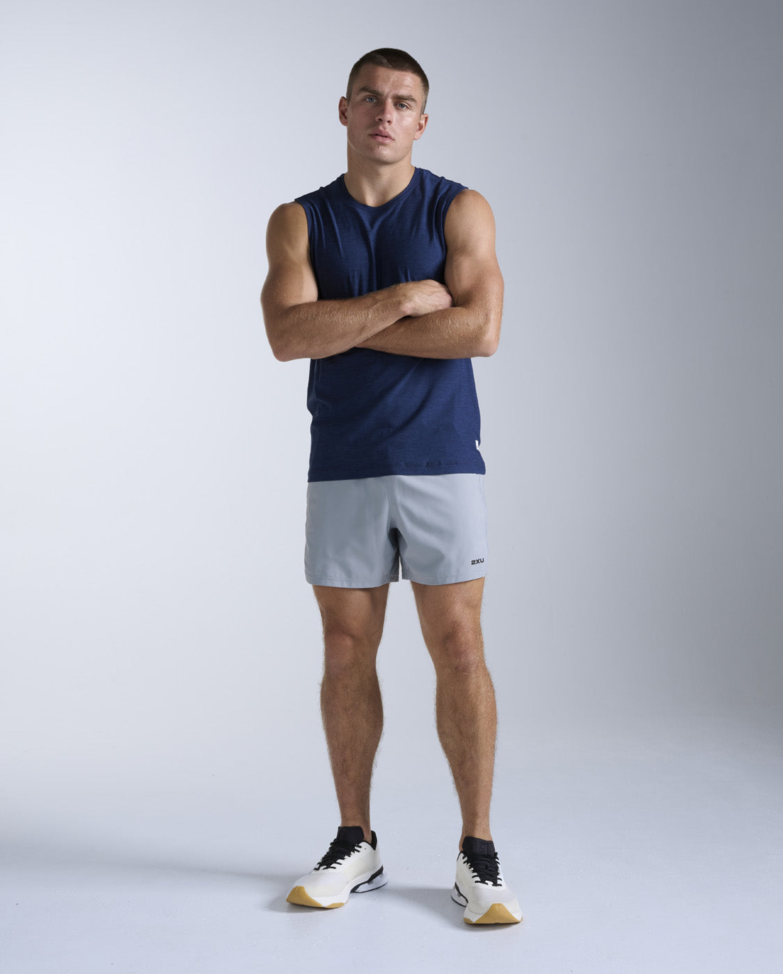 2xu-signature-tank-tanktop-herren-midnight-stretch image 3