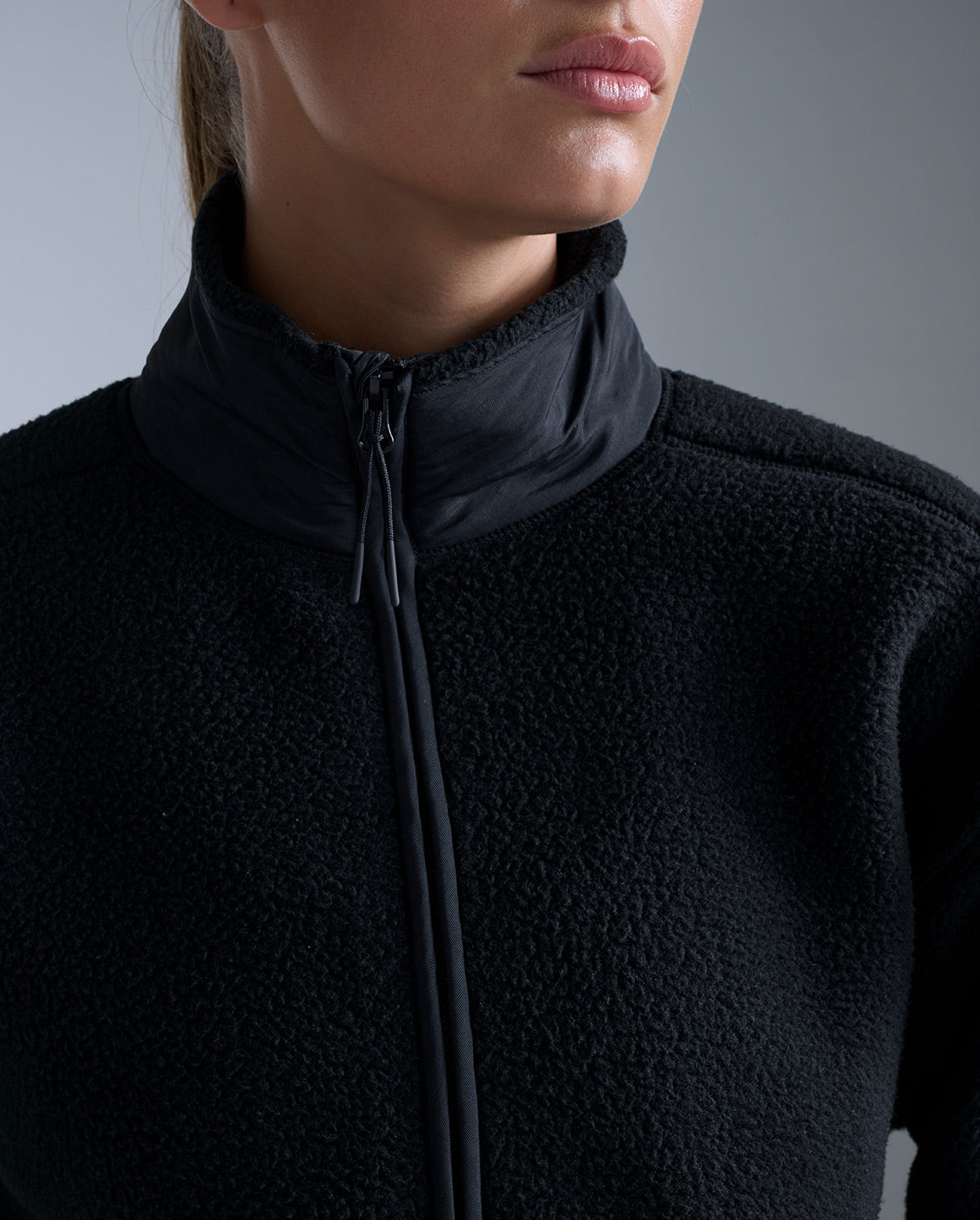 2xu-ignition-sherpa-zip-fleecejacke-black-black image 7