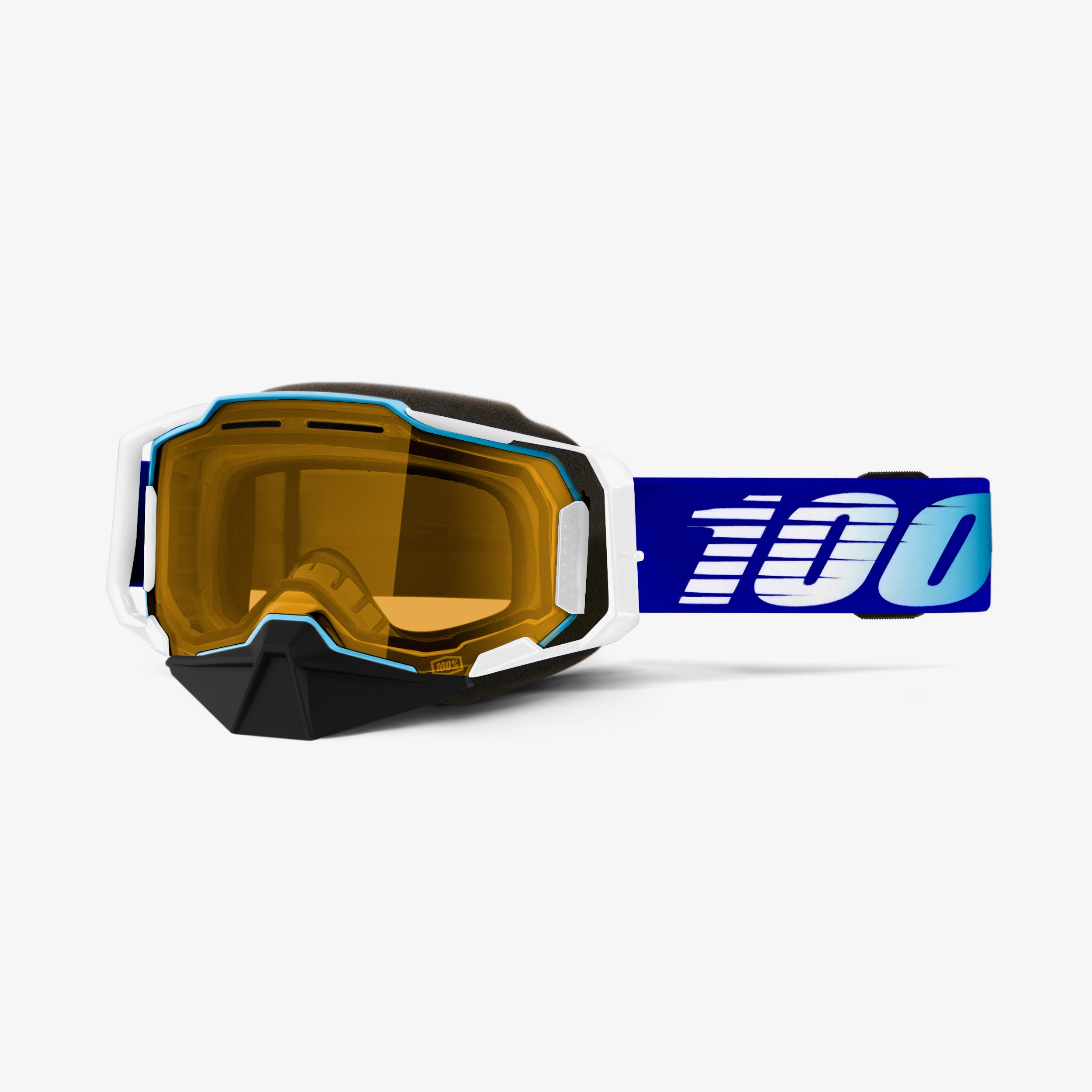 100-armega-snowmobile-motocross-brille-blue-dual-pane image 2