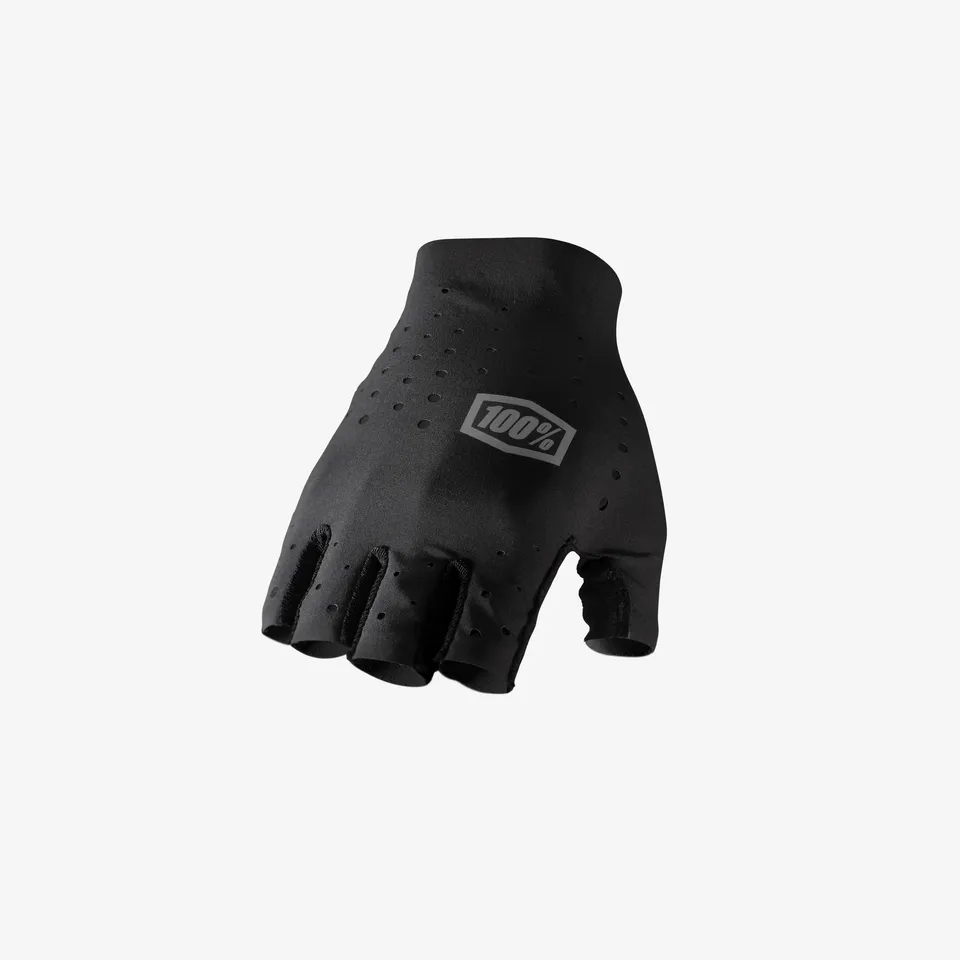 100-sling-fahrradhandschuhe-schwarz-kurzfinger image 1