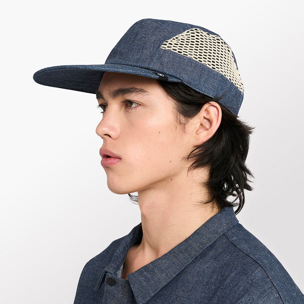 ciele-gocap-long-brim-denim-laufcap-indigo-m-l image 2