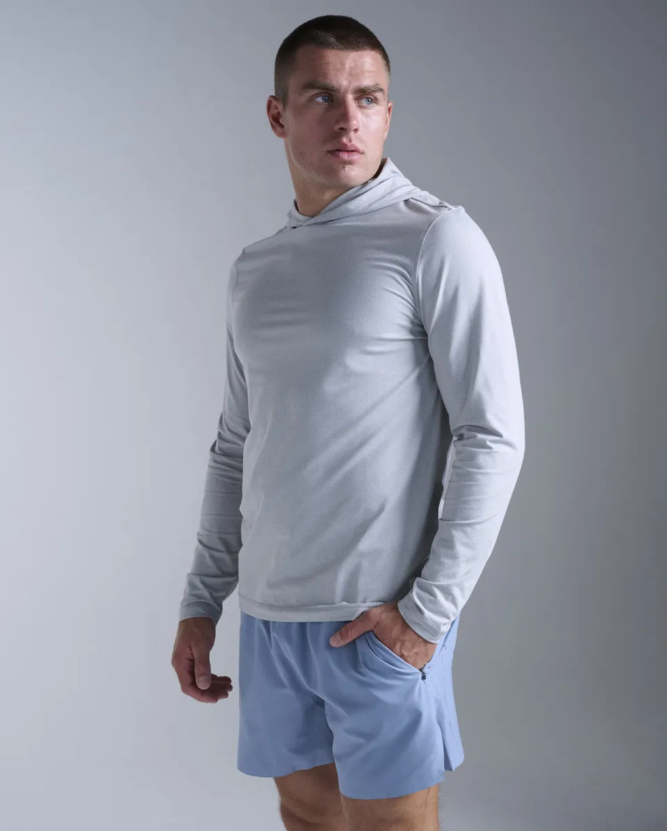 2xu-motion-hoodie-herren-harbor-mist-langarm-warm image 1