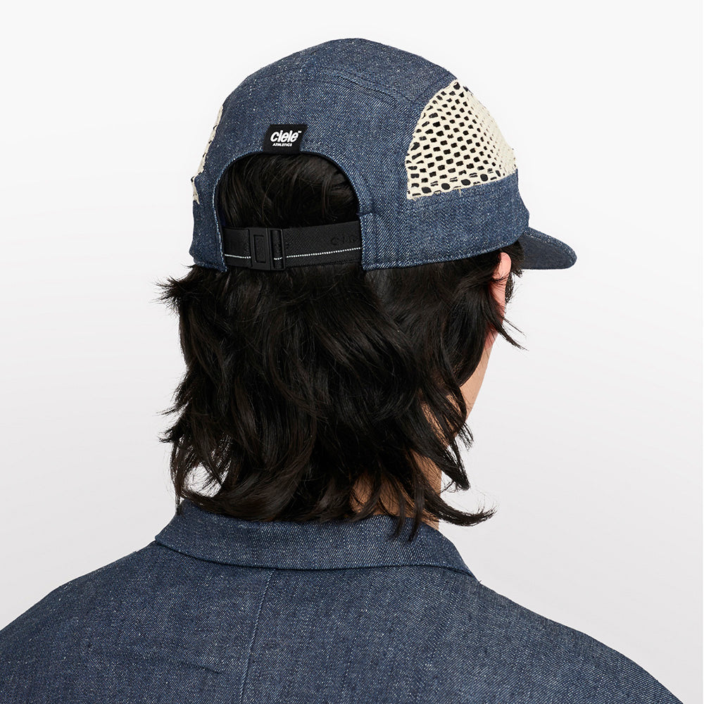 ciele-gocap-long-brim-denim-laufcap-indigo-m-l image 4