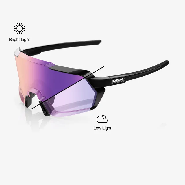 100-korbin-fahrradbrille-photochrom-schwarz-lila-mirror image 1