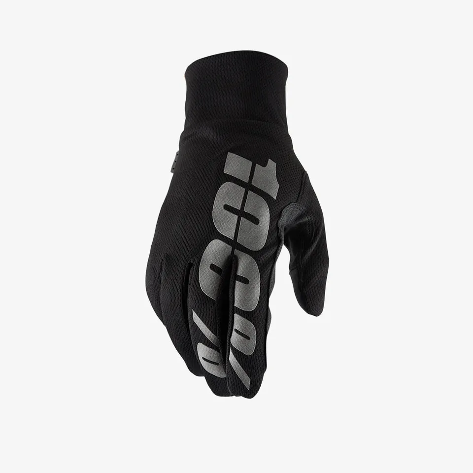 100-hydromatic-fahrradhandschuhe-schwarz-wasserdicht image 1