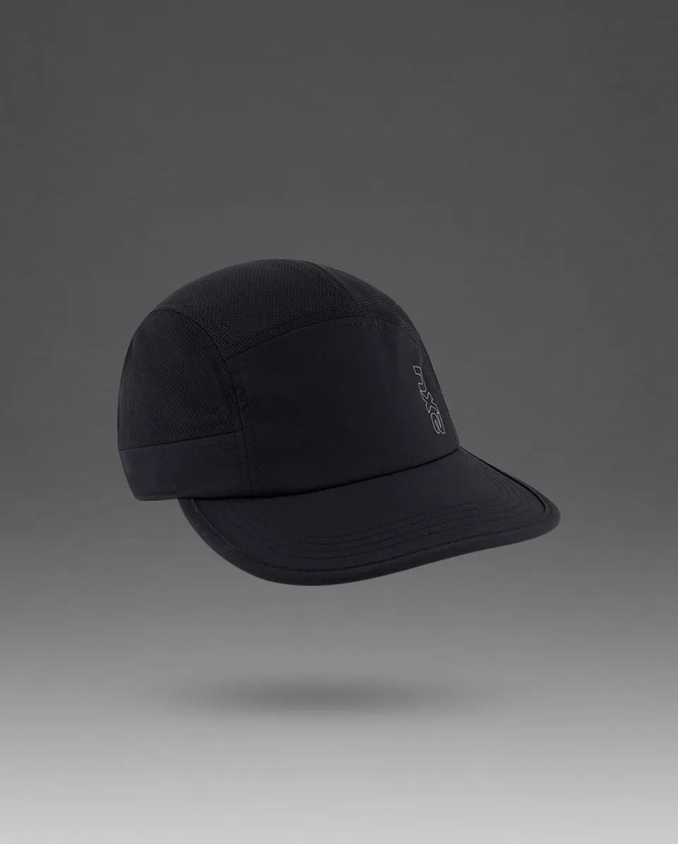 2xu-light-speed-cap-laufcap-black-unisex-leicht image 1