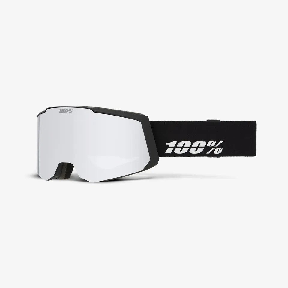 100-snowcraft-s-hiper-skibrille-schwarz-silber-sichtfeld image 1