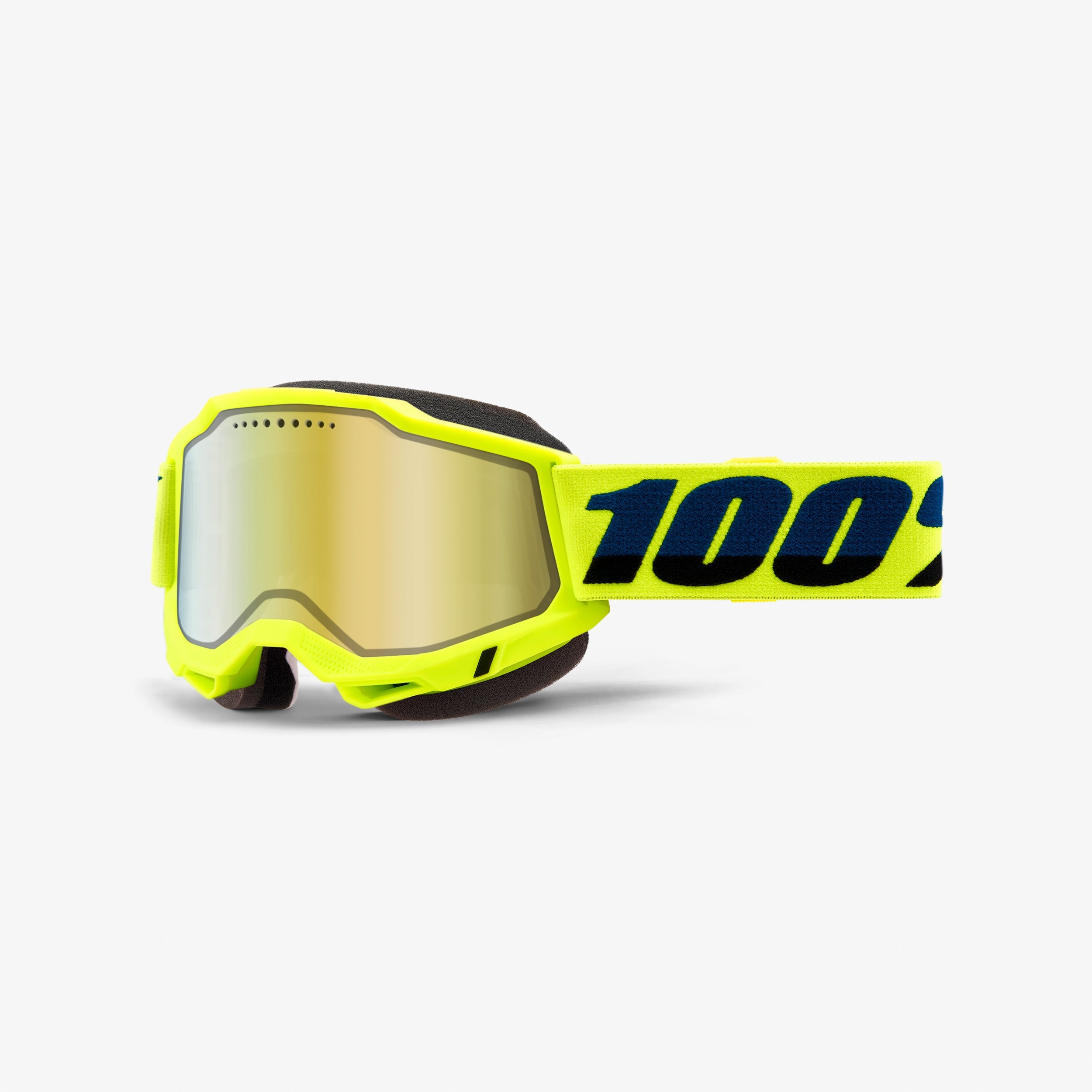 100-accuri-2-snowmobile-brille-fluo-yellow-yellow image 1