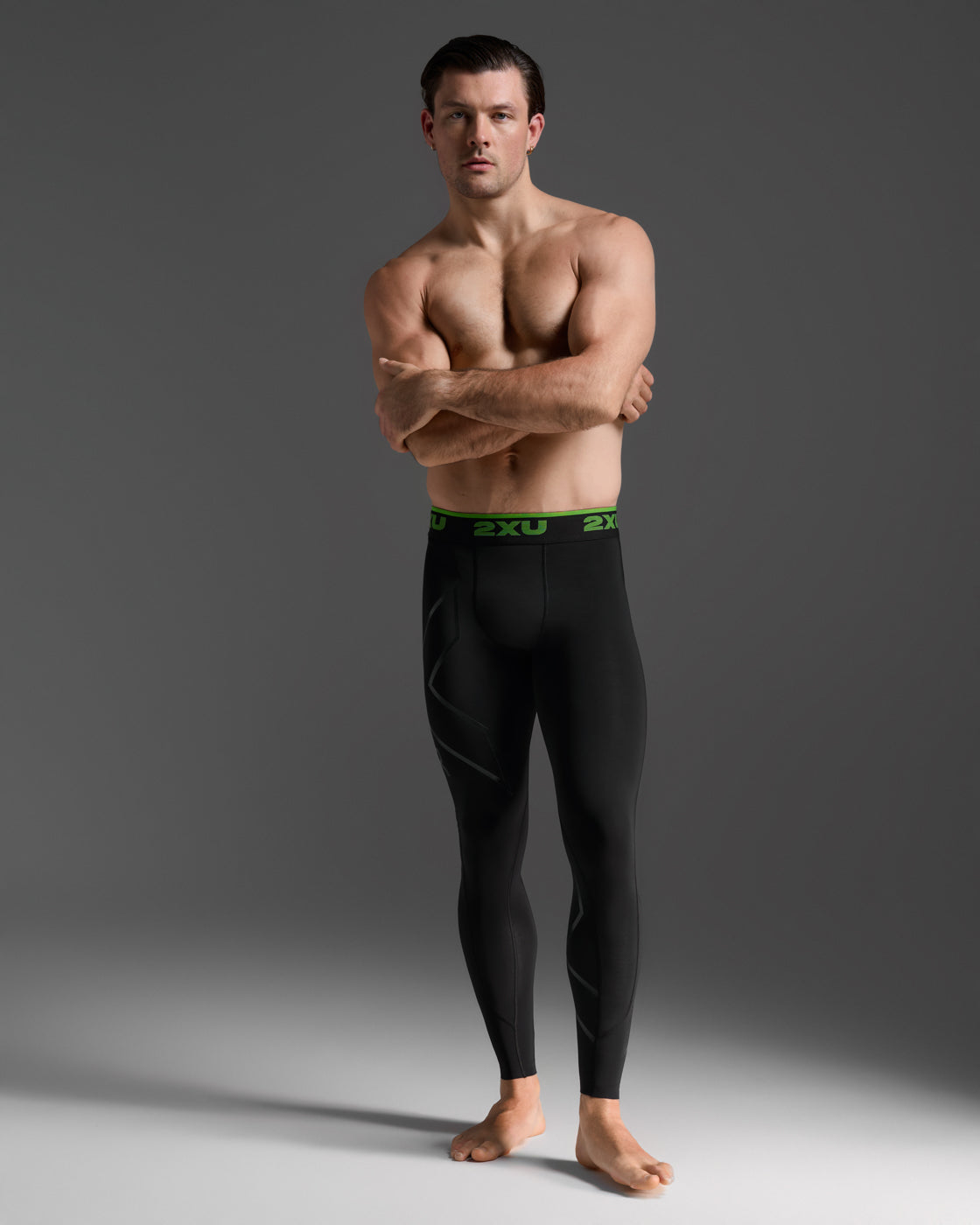 2xu-recovery-refresh-compression-tights-herren-schwarz image 5