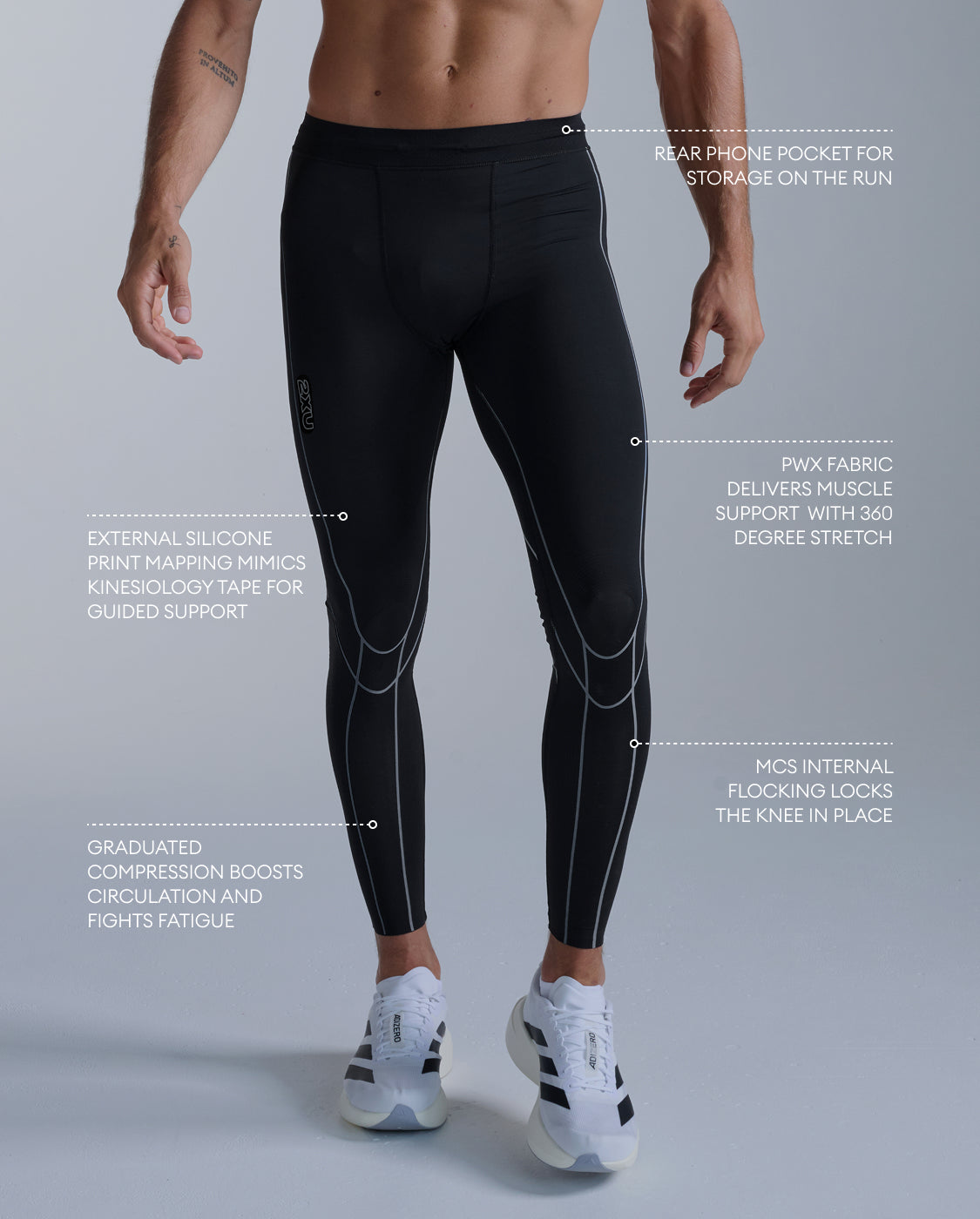 2xu-light-speed-kinesis-compression-tights-black image 2