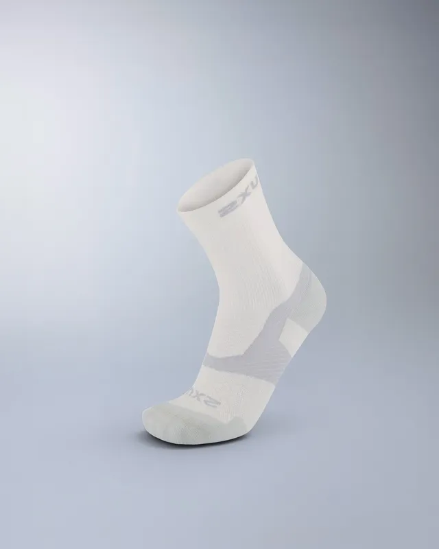 2xu-vectr-merino-crew-laufsocken-chalk-m-light image 1